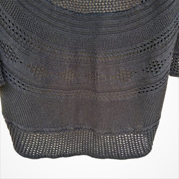 JONES NEW YORK SPORT TUNIC KNIT SHAWL SWEATER - Picture 5 of 9